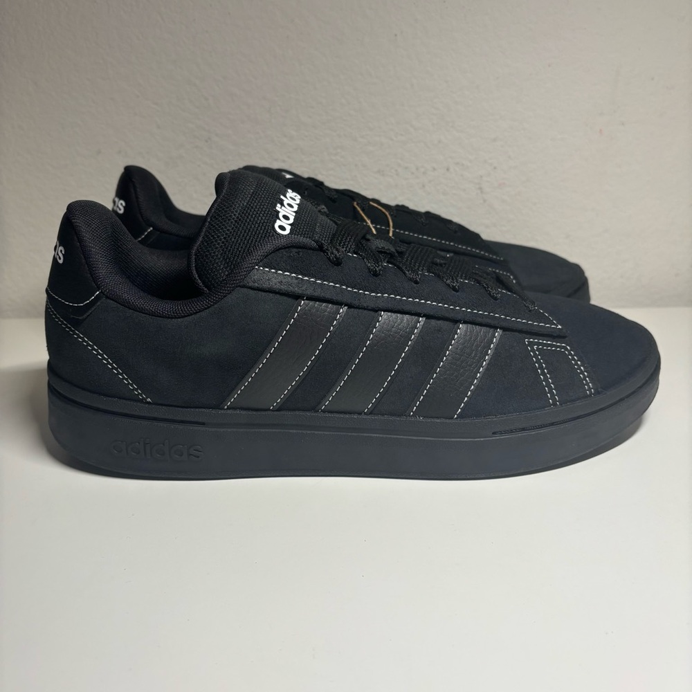 NEW ADIDAS Grand Court Alpha 00s Core Black Mens - Picture 2 of 6